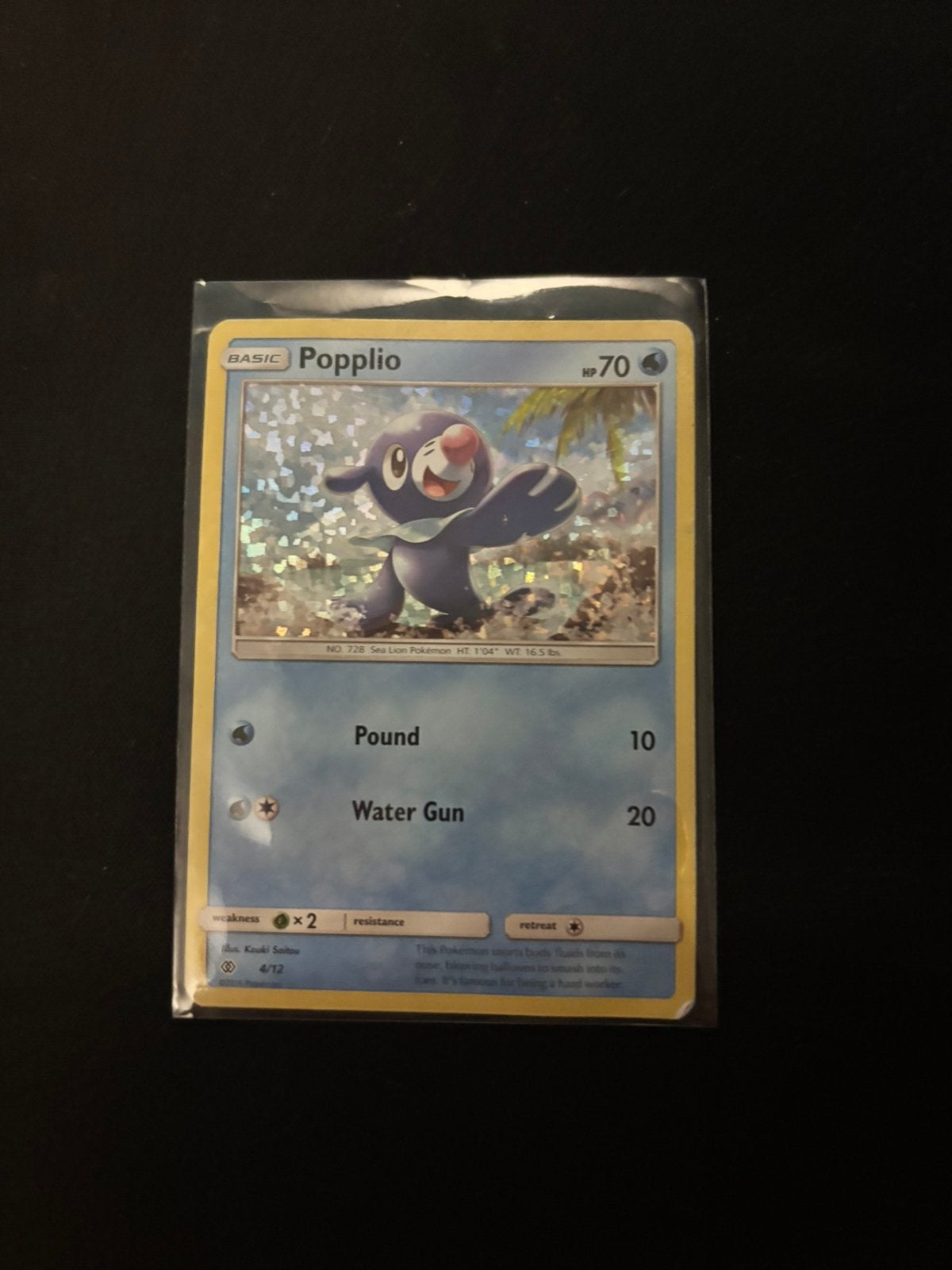 Popplio mcdonalds holo 2019 #4, Ophalen of Verzenden, Zo goed als nieuw, Losse kaart