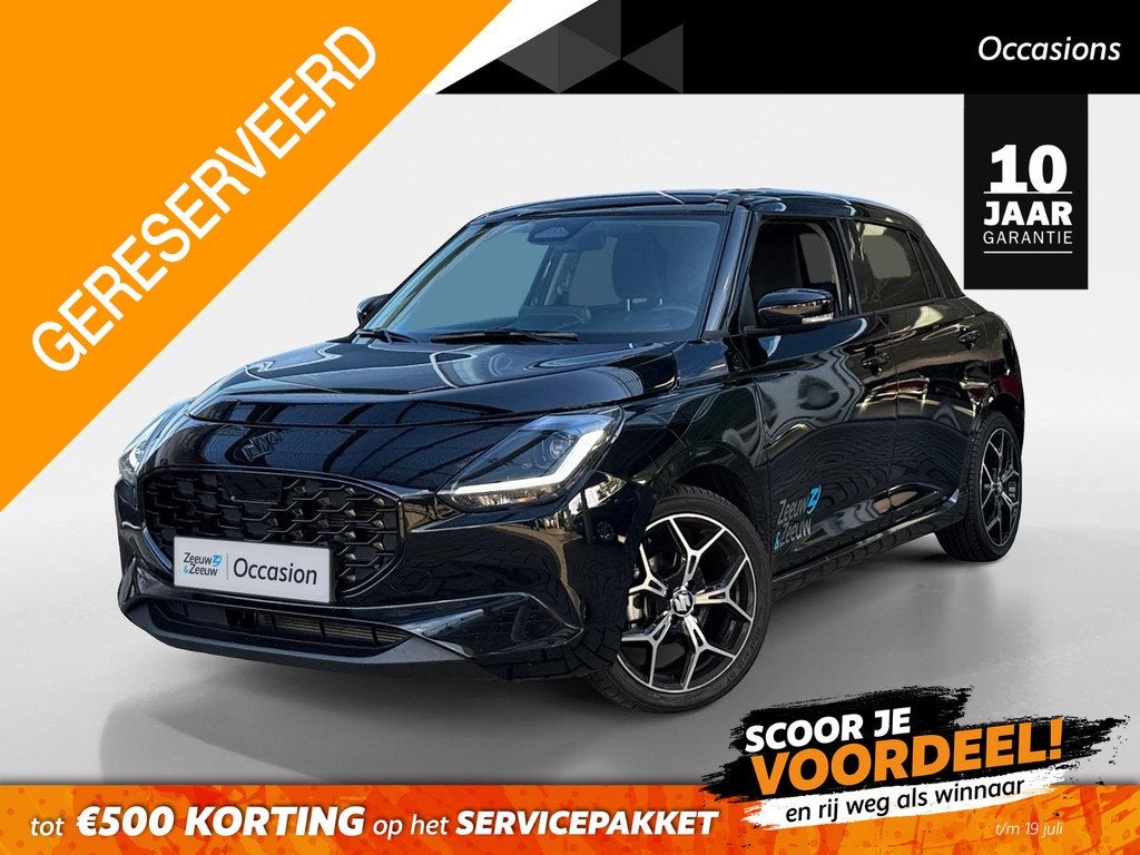 Suzuki Swift 1.2 Style Smart Hybrid | Apple Carplay/Android, 12 maanden, Stof, Gebruikt, Origineel Nederlands