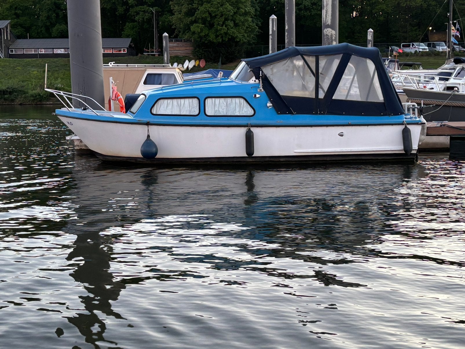 Te koop leuke waterland 700 met yanmar DIESEL, 16 pk, Gebruikt, Diesel, Waterland