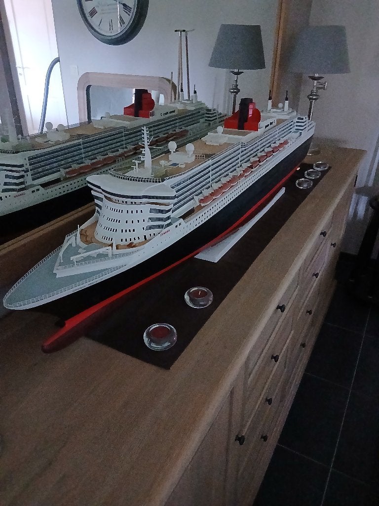 QM2 - Queen Mary 2 RC Graupner, Ophalen, Nieuw, 1:50 tot 1:200, Overige merken