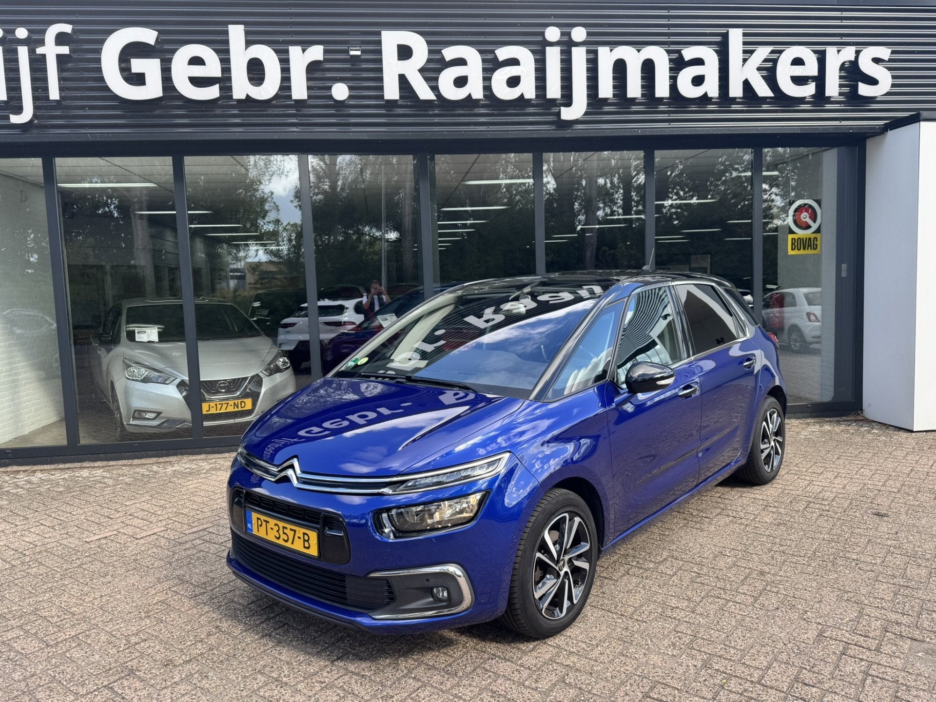 Citroën C4 Picasso 1.6HDI Business*ACC*Panoramadak*EXPORT/E, Auto's, Stof, Gebruikt, 4 cilinders, Blauw