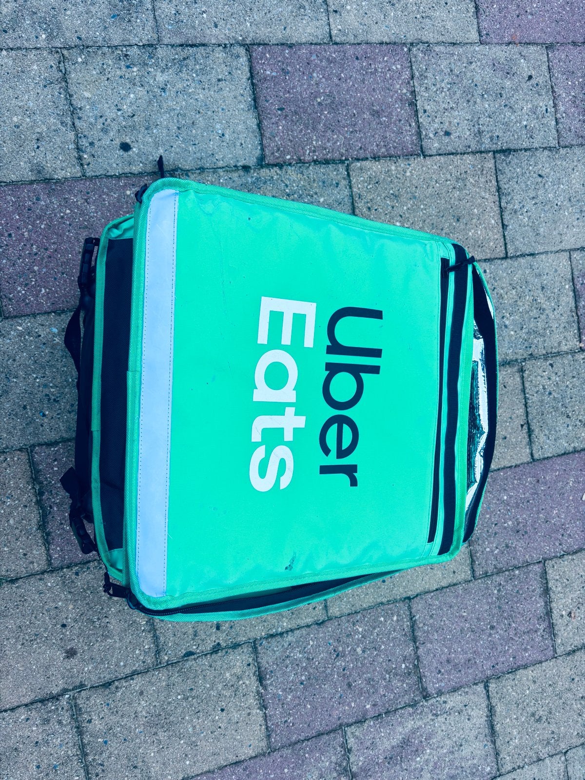 Uber Eats bezorgtas - Zo goed als nieuw, Ophalen