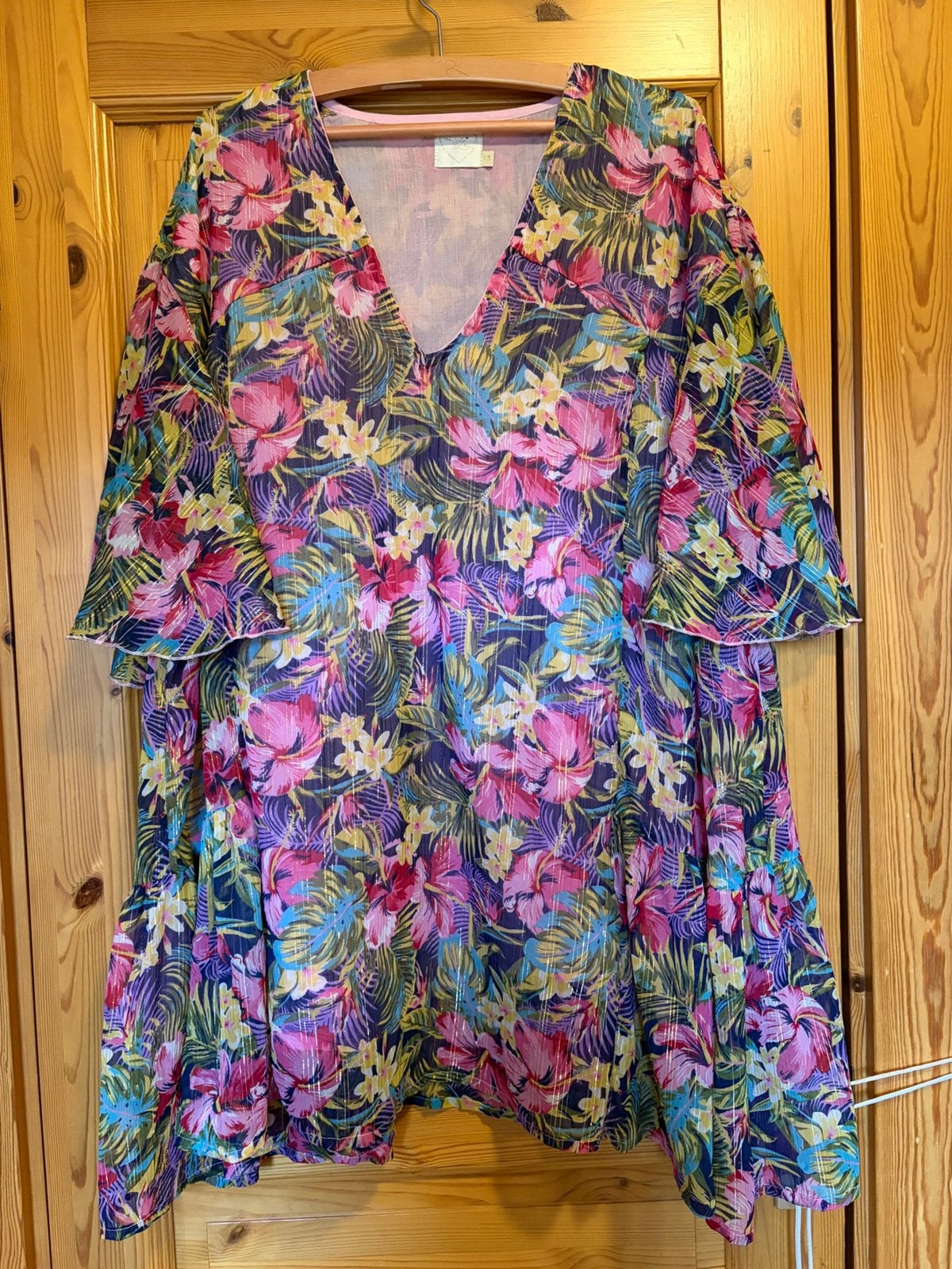 Jurk roze Paole Queen T3 oto 68 lengte 90, Kleding | Dames, Ophalen of Verzenden, Zo goed als nieuw, Roze, Jurk