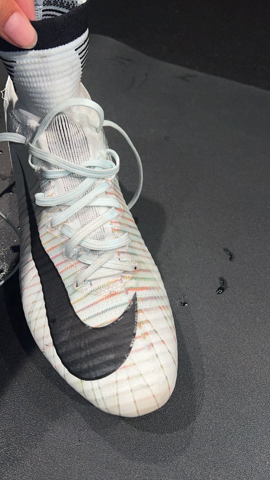 Nike mercurial voetbalschoenen CR7, Maat XS of kleiner, Ophalen of Verzenden, Zo goed als nieuw, Schoenen