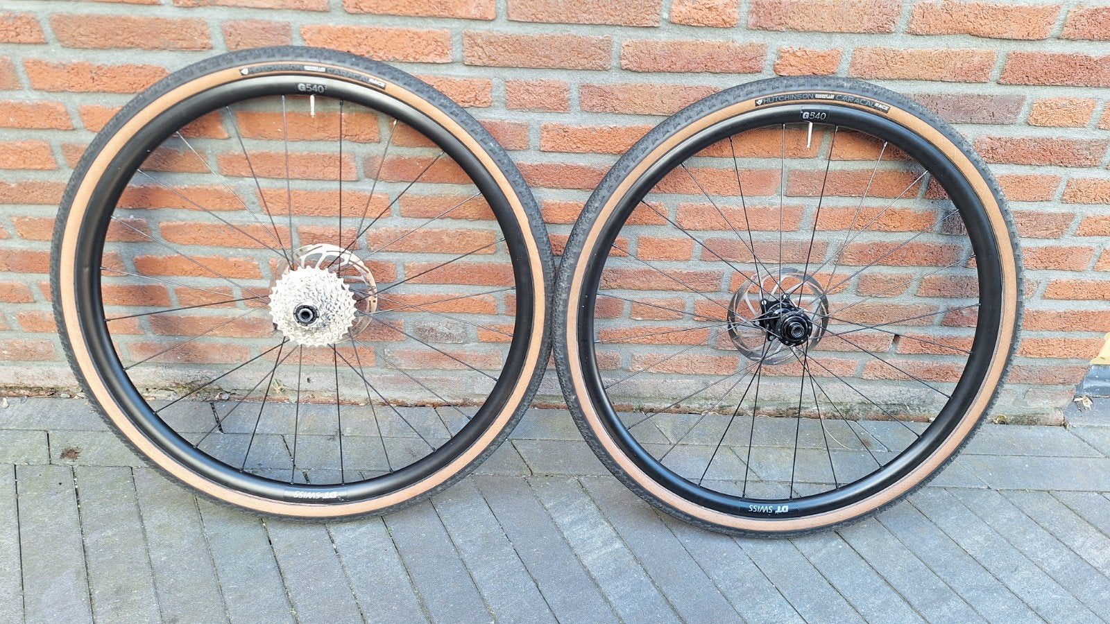Dt swiss G540 gravel wielen, Fietsen en Brommers, Fietsonderdelen, Gebruikt, DT Swiss, Gravelbike, Aluminium