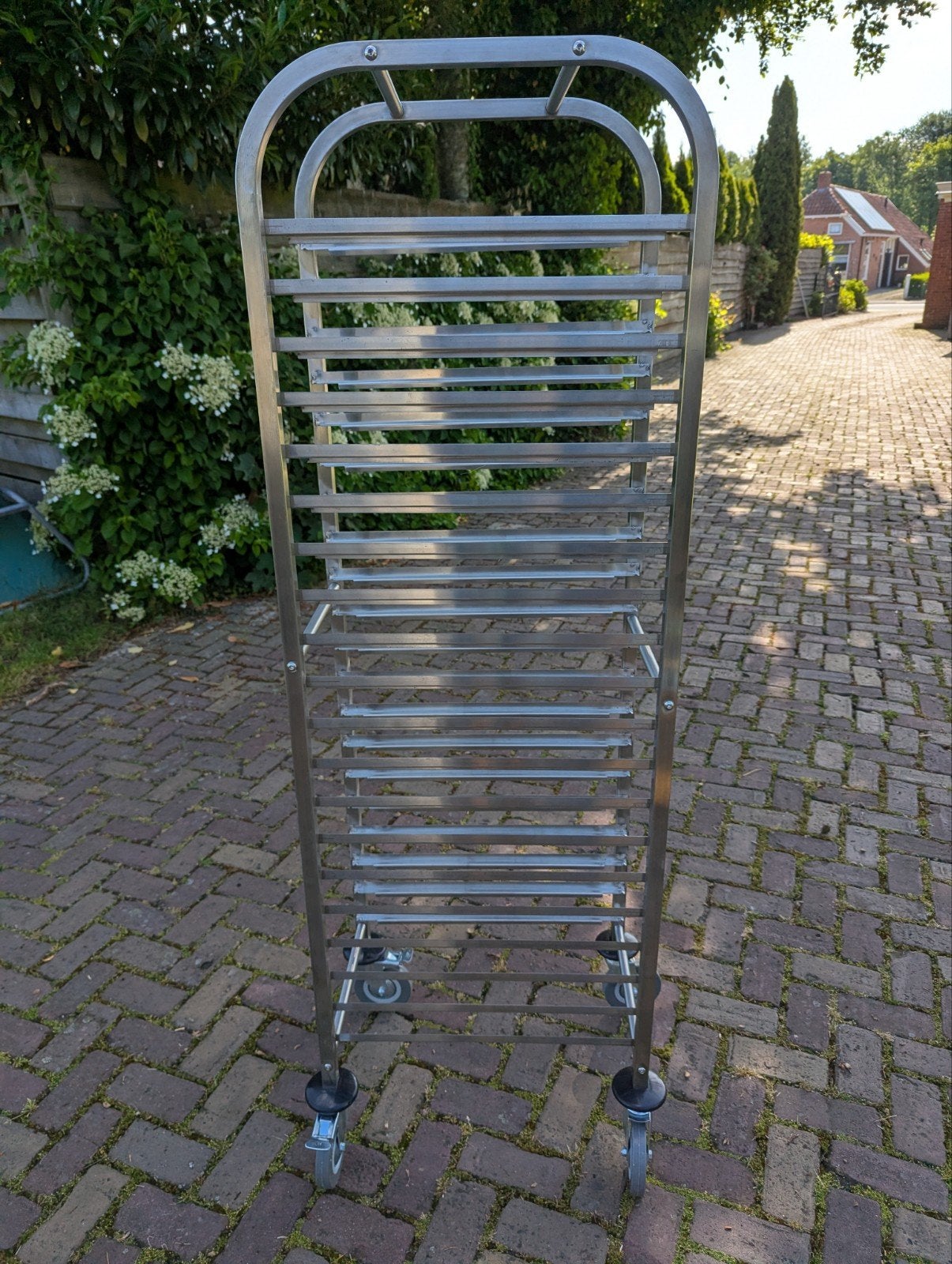 rvs plaatwagen nieuw., Ophalen, Nieuw, Metaal, Minder dan 5 flessen