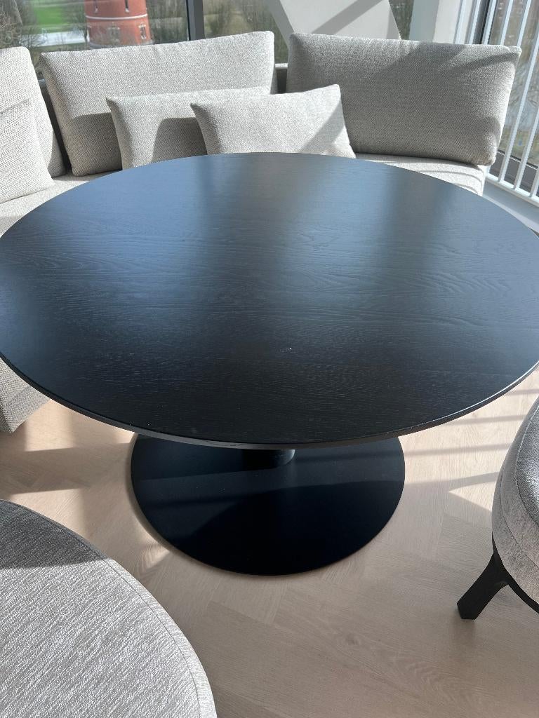 Passe Partout Buddha Low Dining Tafel Ø120 – Zwart Design, Huis en Inrichting, Tafels | Eettafels, Ophalen, Rond, Zo goed als nieuw