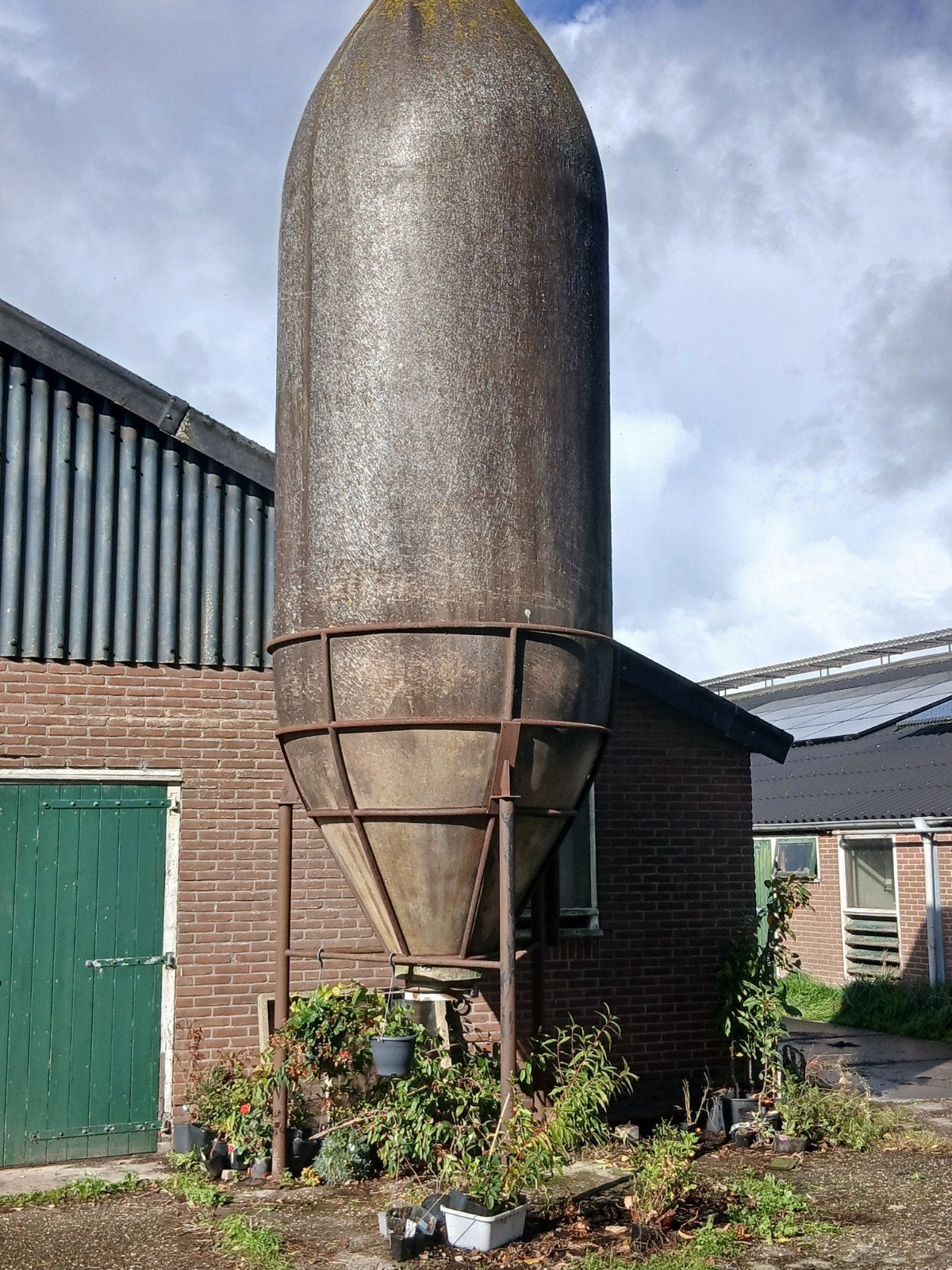 voersilo, Ophalen, Gebruikt