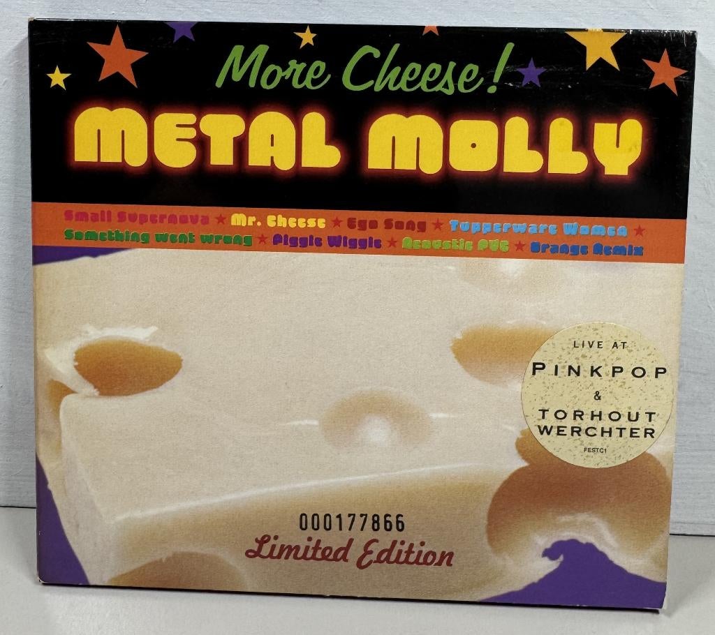 CD - Metal Molly - More Cheese! ("EP"), Ophalen of Verzenden, 1990 - 1999, Zo goed als nieuw