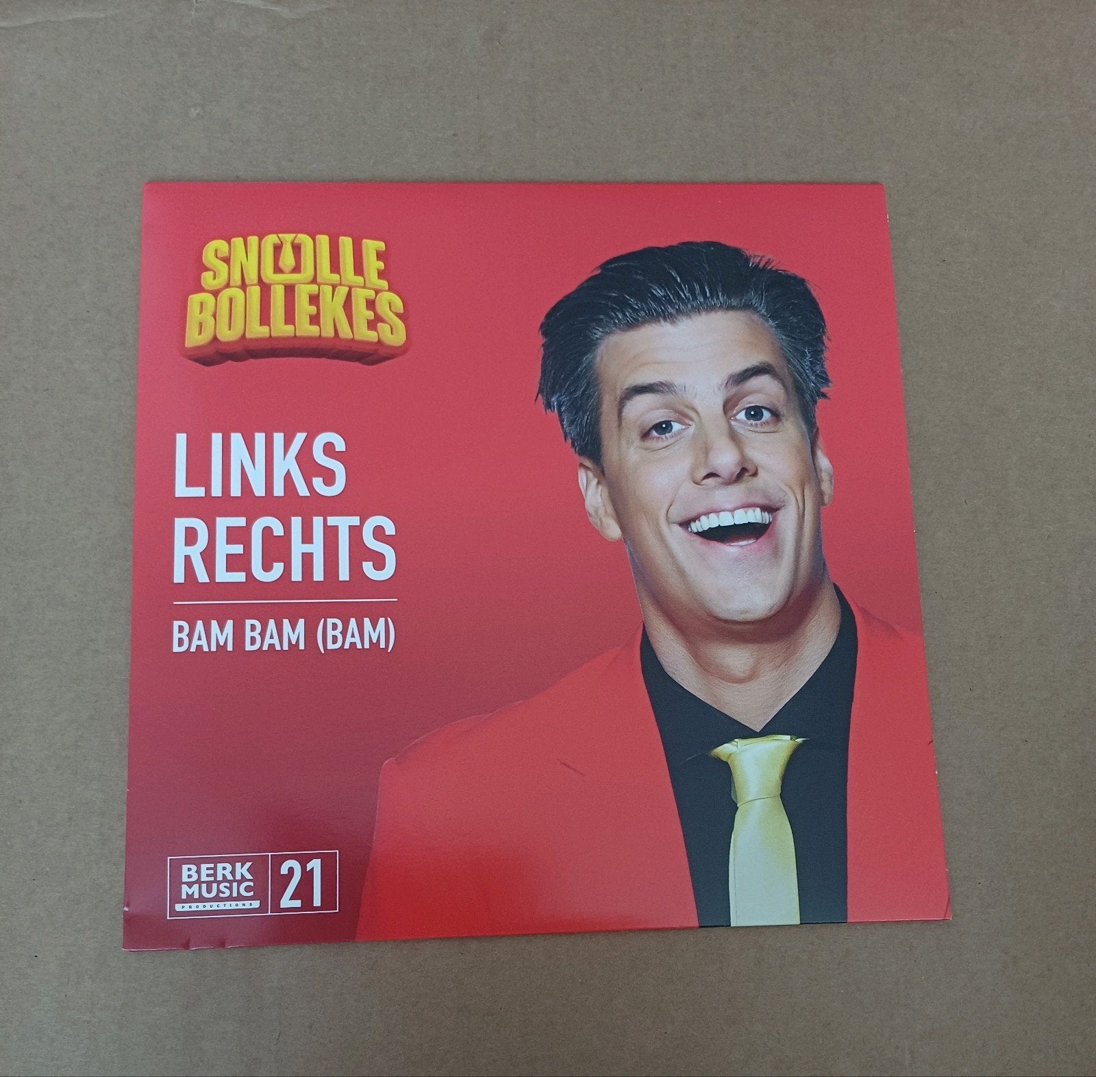Snollebollekes - Links Rechts, Gebruikt, 7 inch, Ophalen of Verzenden, Beschermende buitenhoes