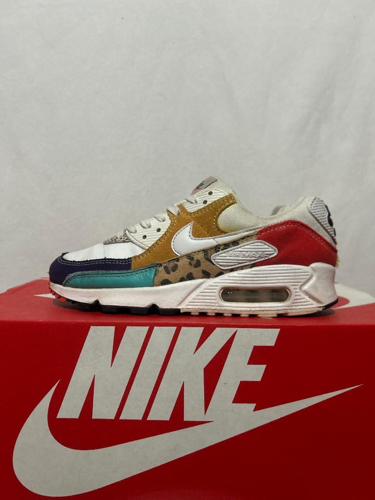 ALS NIEUW! Maat 37,5 - Nike Air Max 90 Animal, Overige kleuren, Verzenden, Nike, Nike