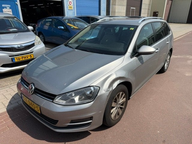 Volkswagen Golf Variant 1.6 TDI - EURO 6 - ex BPM - NAP Goed, Auto's, Dealer onderhouden, Stof, Gebruikt, 4 cilinders