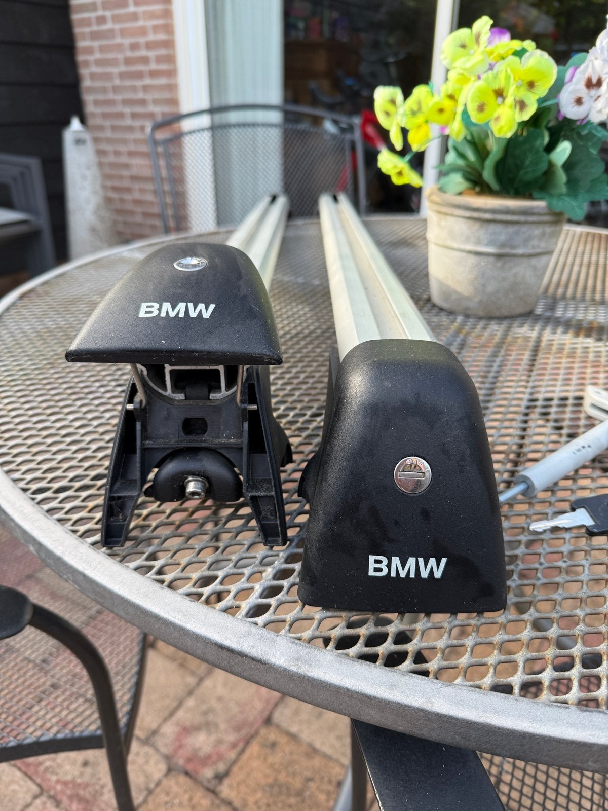 Originele BMW E91 (facelift) dakdragers (vanaf 2010), Ophalen, Gebruikt