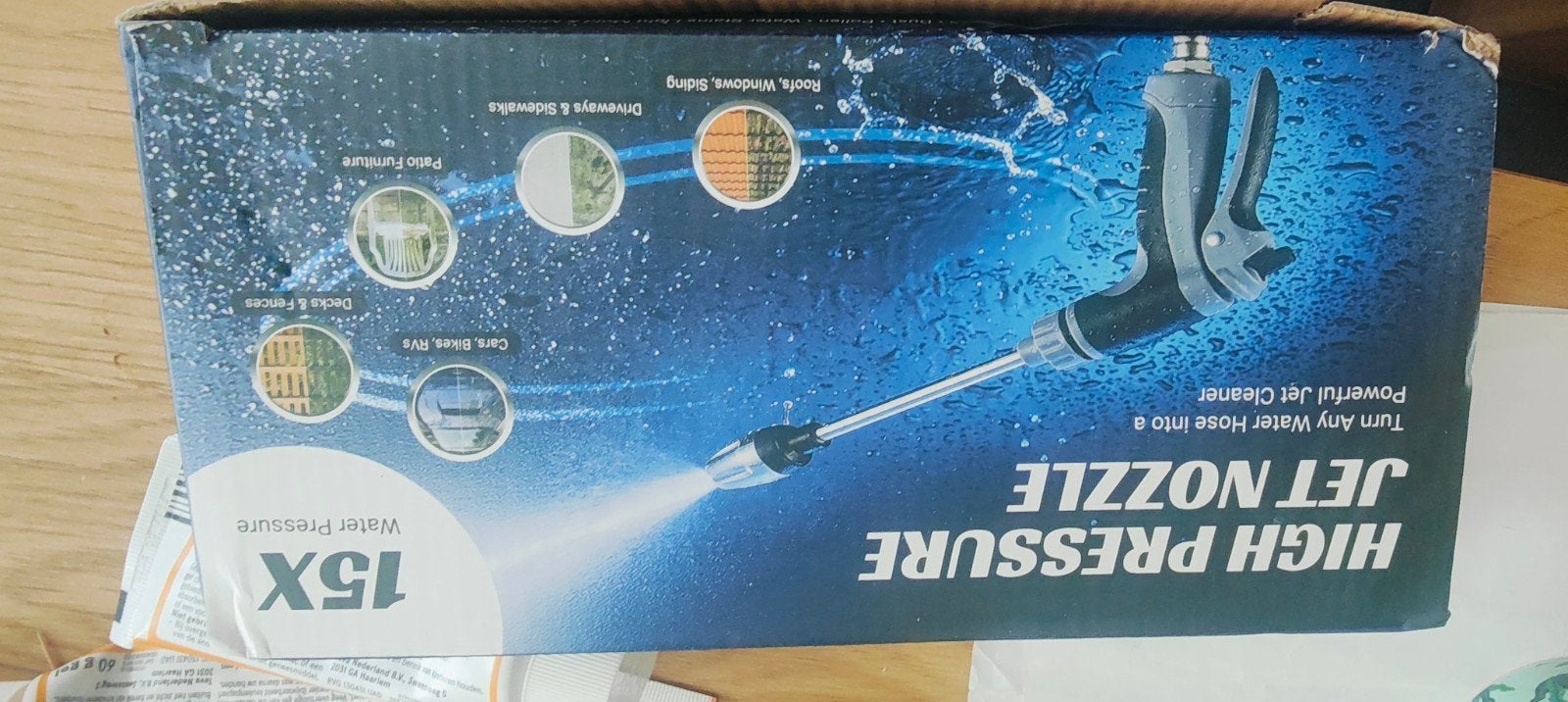 Hogedruk sproeier voor tuin en auto, Tuin en Terras, Ophalen of Verzenden, Nieuw, Handsproeier