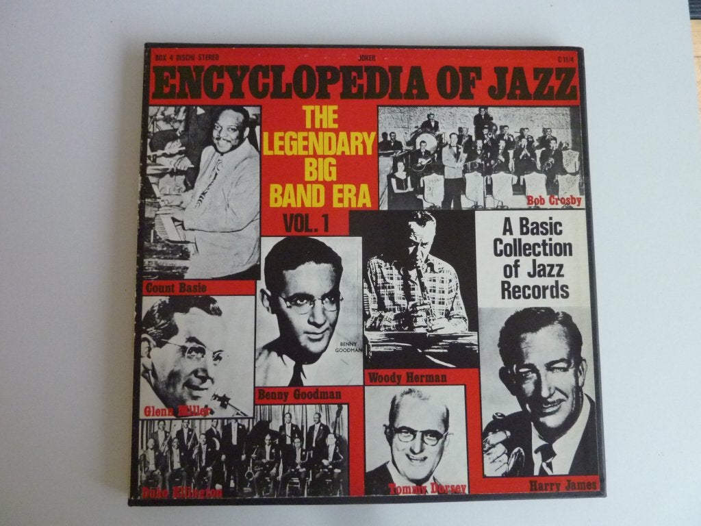 Encyclopedia of Jazz, 4 grammofoonplaten,Big Band Era,Vol 1, Ophalen of Verzenden, Zo goed als nieuw, 12 inch, Jazz