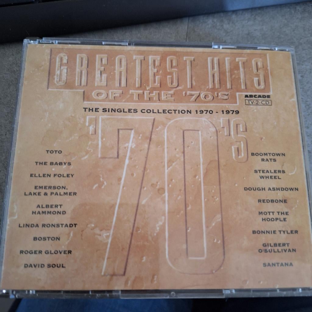 Greatest hits of the 70's the single collection 1970 1979, Ophalen of Verzenden, Zo goed als nieuw, Pop