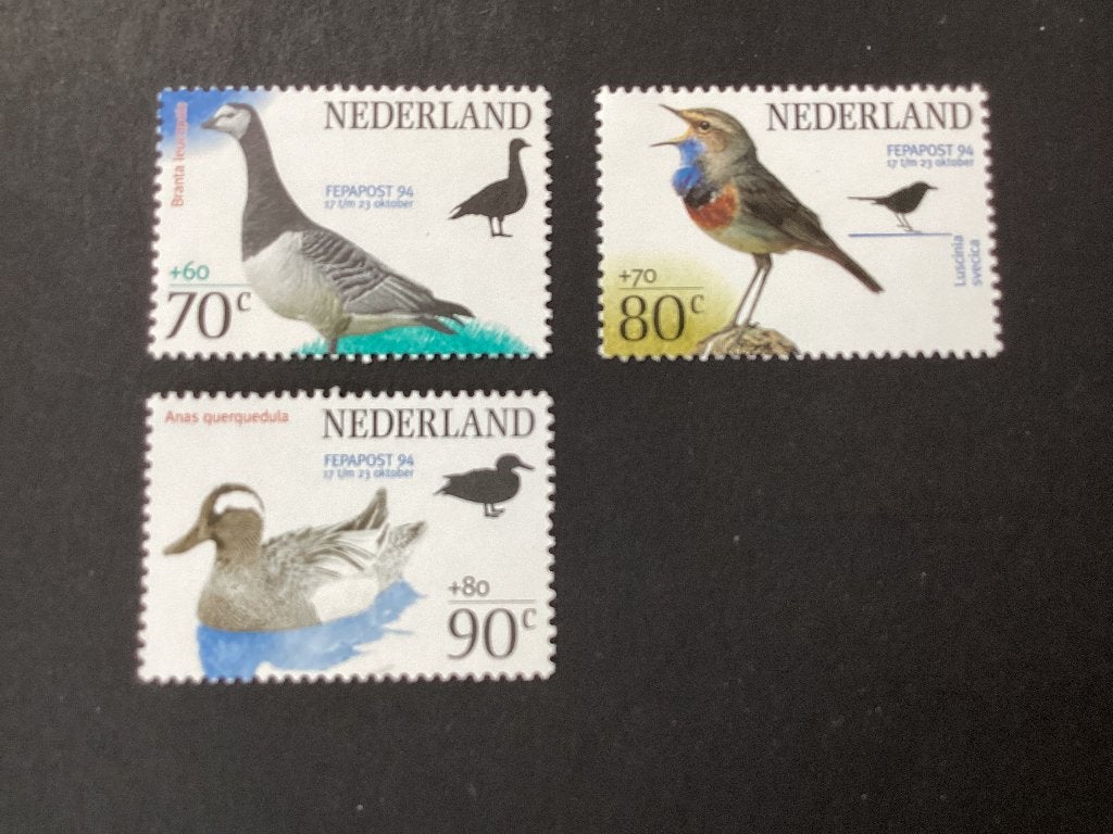 1994, Febapost 1598-1600, Postzegels en Munten, Postzegels | Nederland, Ophalen of Verzenden, Na 1940, Postfris