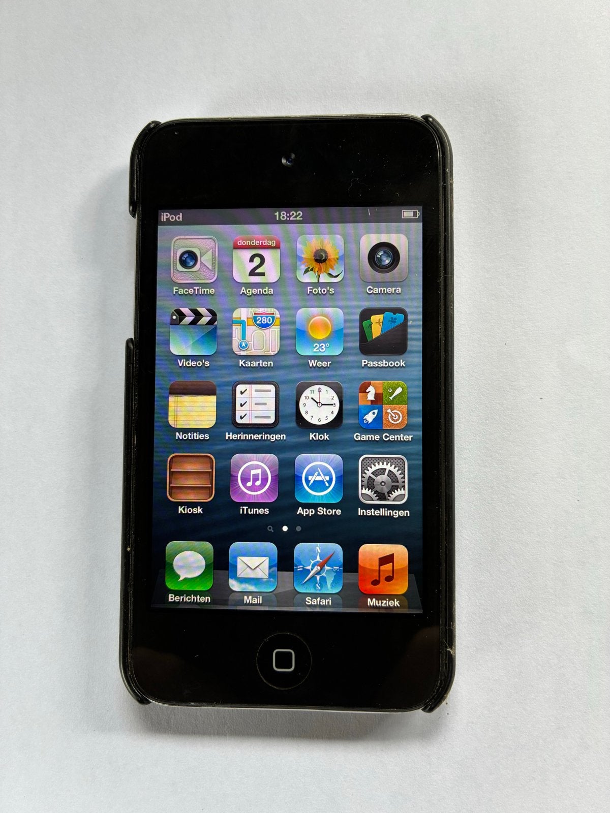 Apple iPod Touch 8GB zilver - Gebruikt, Gebruikt, Touch, Zwart, Ophalen of Verzenden