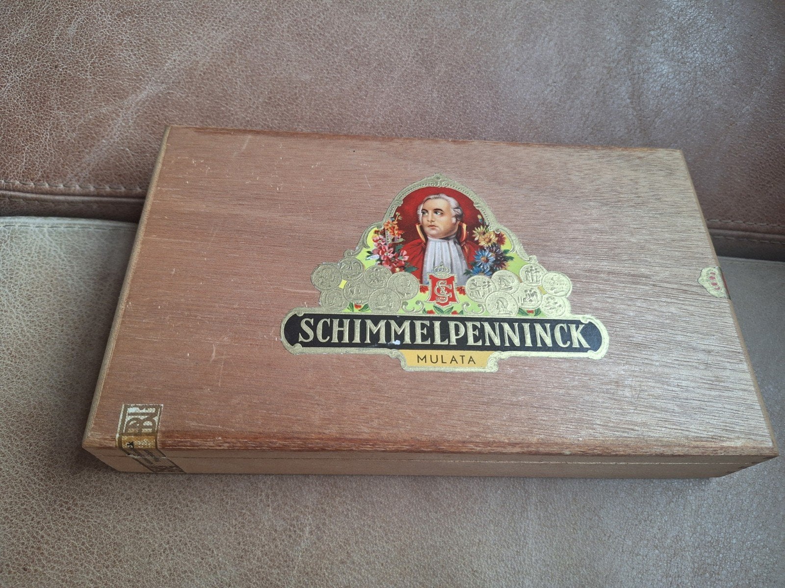 Vintage Schimmelpenninck sigarenkistje Mulata, Verzamelen, Ophalen of Verzenden, Zo goed als nieuw, Overige, Overige merken