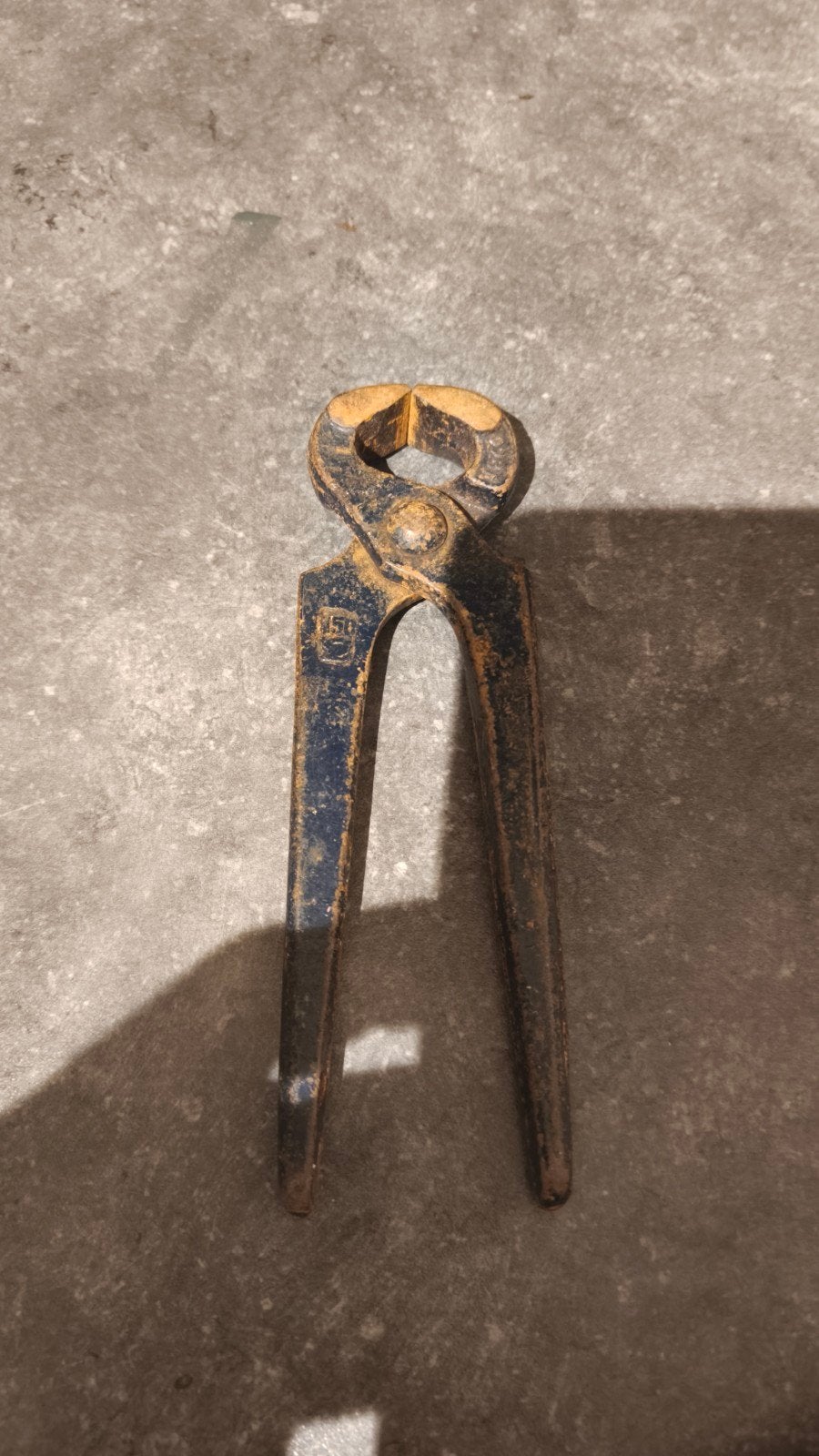 Oude nijptang, 150 mm, Verzenden, Gebruikt, Tang, Overige merken