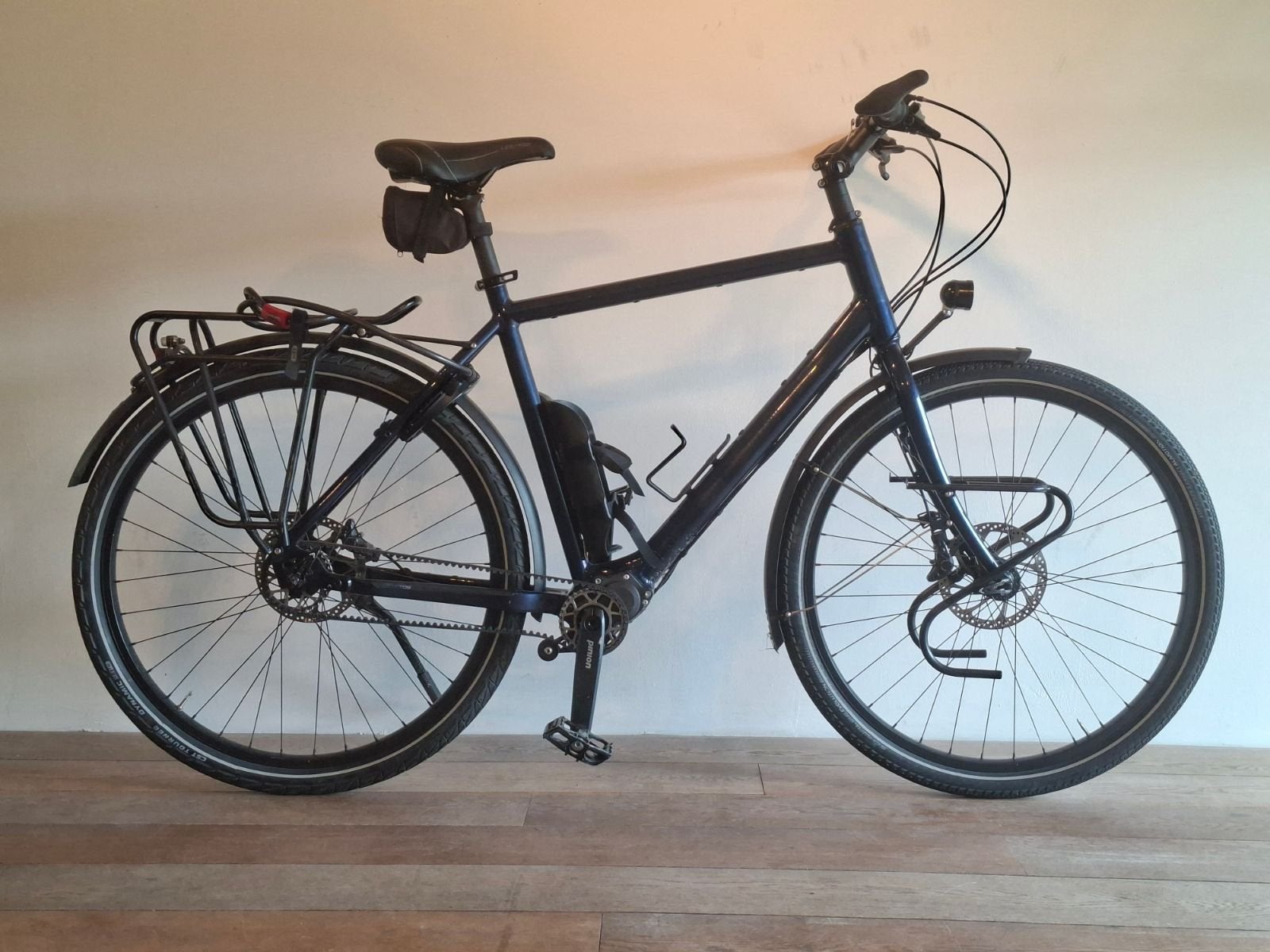 Santos Travelmaster 3+ Pinion maat 57, Overige merken, 28 inch, Gebruikt, 10 tot 15 versnellingen