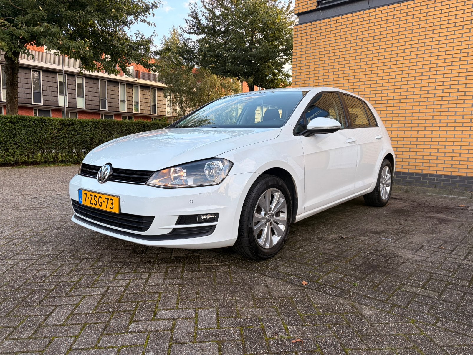 Volkswagen Golf 1.2 TSI 77KW 5D 2015 | 1e eig | Dealer ondh, Auto's, Voorwielaandrijving, Stof, Zwart, 4 cilinders