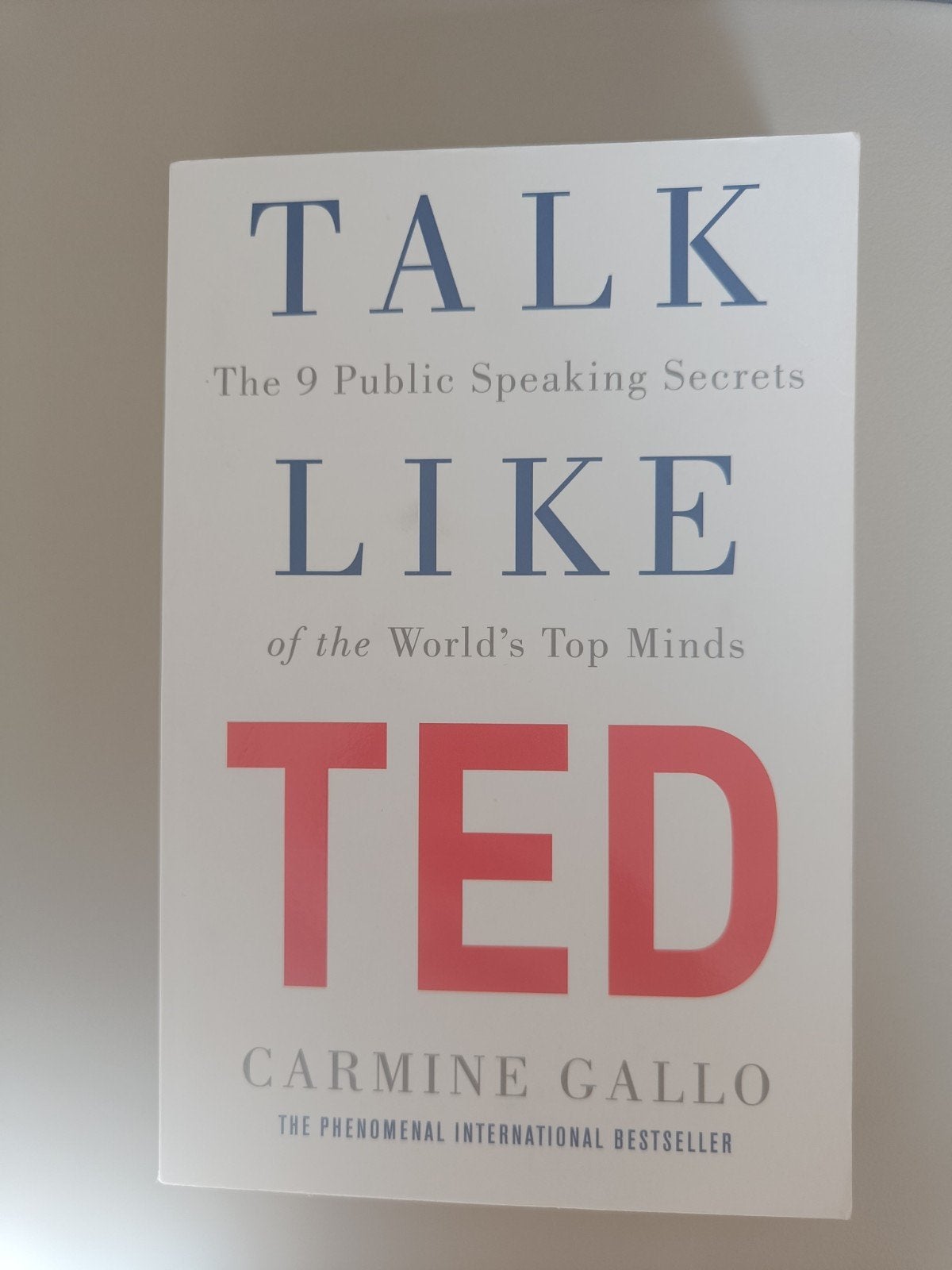 Talk Like TED - Carmine Gallo (Engels), Ophalen of Verzenden, Zo goed als nieuw, Carmine Gallo, Engels