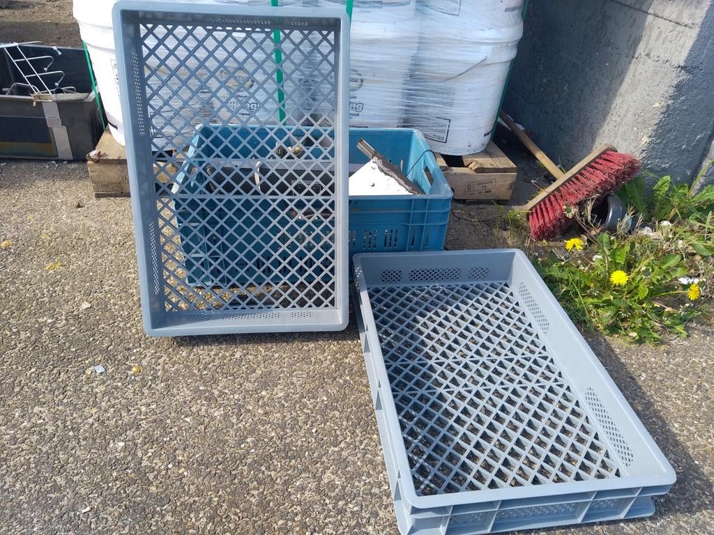 kunststof krat stapelbaar 79 stuks, Doe-het-zelf en Verbouw, Kratten en Dozen, Ophalen, 40 tot 60 cm, 50 tot 75 cm, Minder dan 35 cm