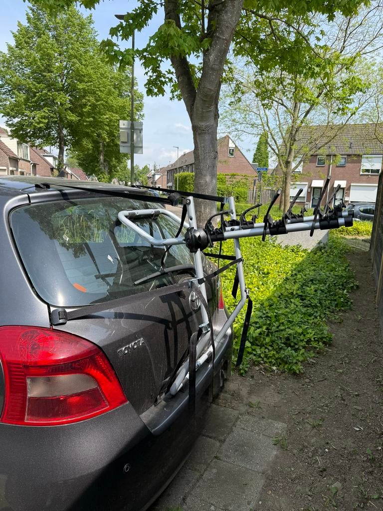 Thule fietsendrager, Auto diversen, Fietsendragers, Ophalen, 3 fietsen of meer, Gebruikt, Achterklepdrager