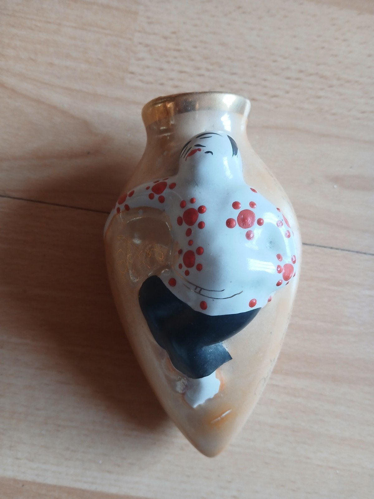 Unieke handgemaakte keramische vaas met Georgisch schrift, Ophalen of Verzenden