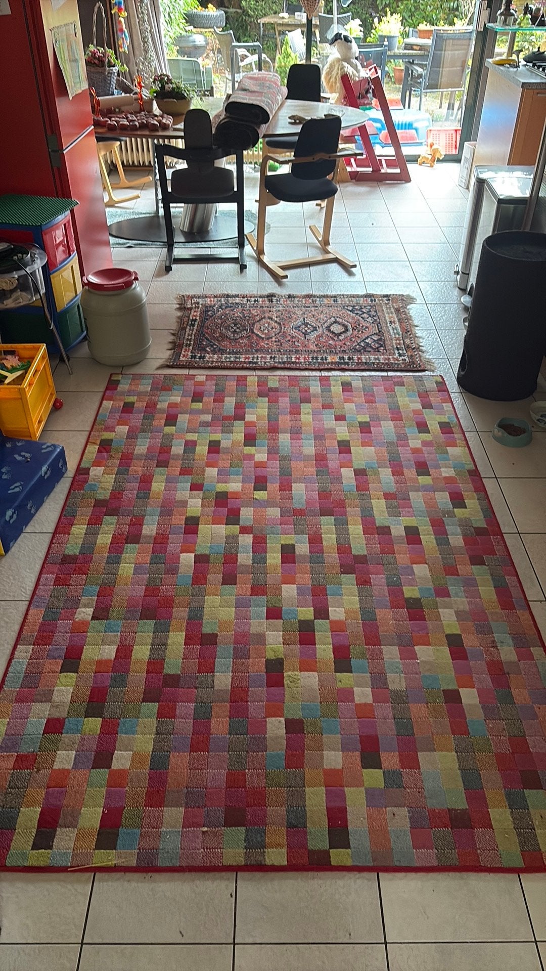 Club pixel kleed 160x 230, Ophalen of Verzenden, Zo goed als nieuw, Rechthoekig, 200 cm of meer