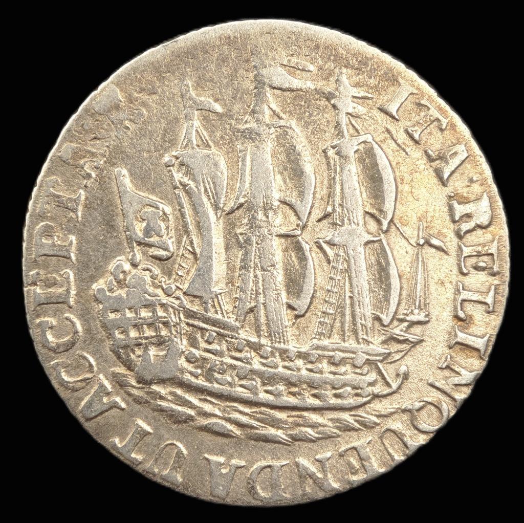 1768 Scheepjesschelling Zeeland, Postzegels en Munten, Munten | Nederland, Vóór koninkrijk, Verzenden, Zilver, Overige waardes