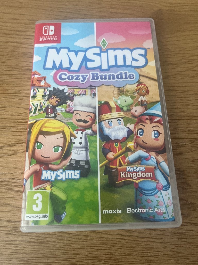 My Sims cozy bundle, Ophalen, 1 speler, Zo goed als nieuw, Vanaf 3 jaar