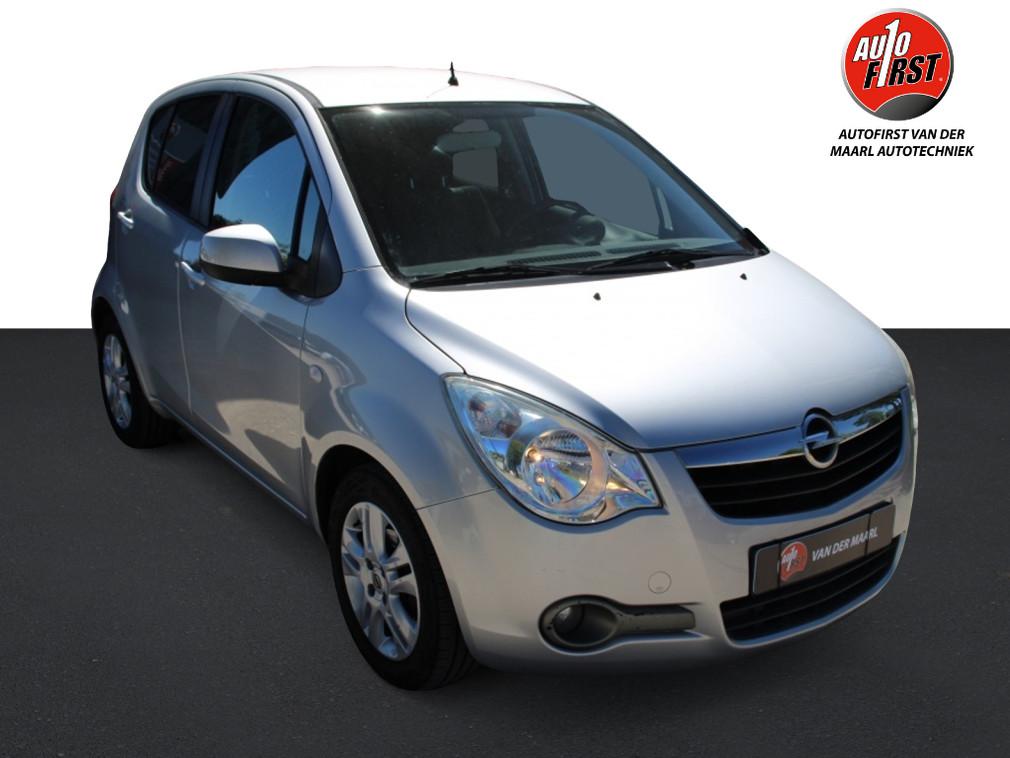 Opel Agila 1.0 Edition (bj 2012), Auto's, Euro 5, Stof, Gebruikt, Metallic lak