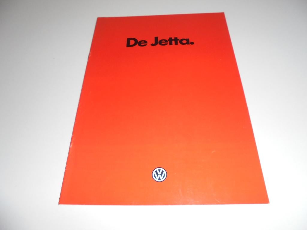 brochure Volkswagen Jetta  1983, Ophalen of Verzenden, Nieuw, Volkswagen