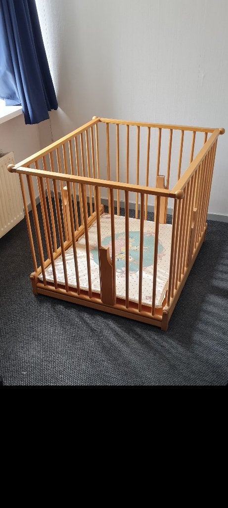Box, Kinderen en Baby's, Ophalen, Gebruikt, Rechthoekig, In hoogte verstelbaar