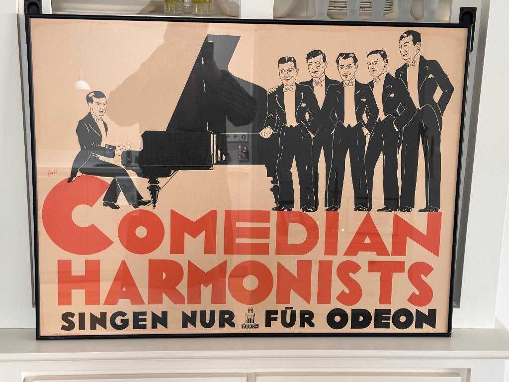 Comedian Harmonists affiche, Ophalen, Voor 1960, Zo goed als nieuw