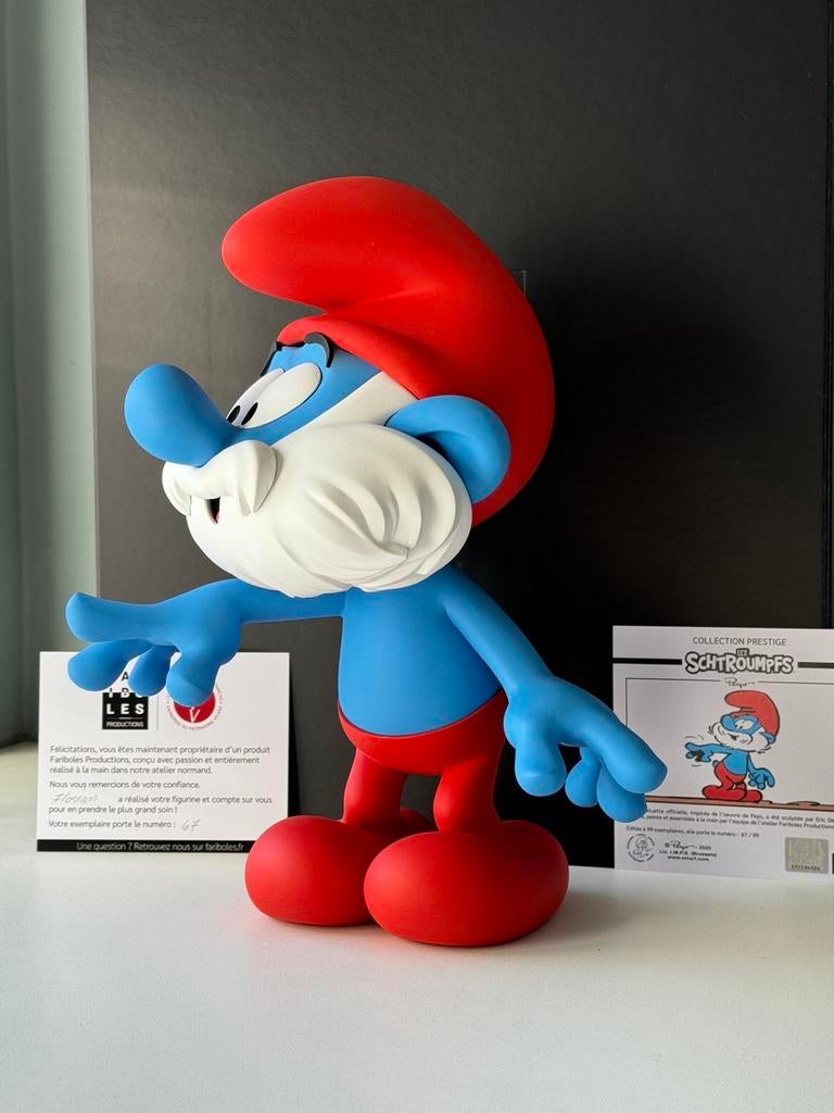 Grote smurfen - fariboles - prestige - 99 exemplaren, Ophalen of Verzenden, Zo goed als nieuw, Verschillende Smurfen
