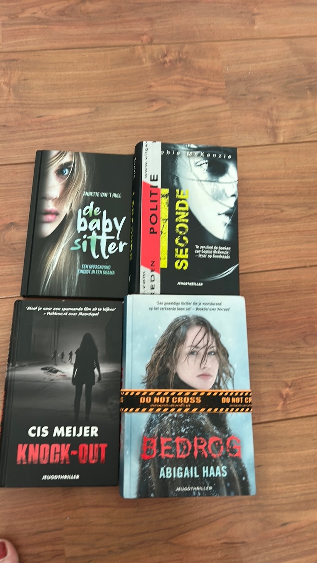 Jeugdthrillers diverse schrijvers, Boeken, Ophalen of Verzenden, Zo goed als nieuw, Fictie