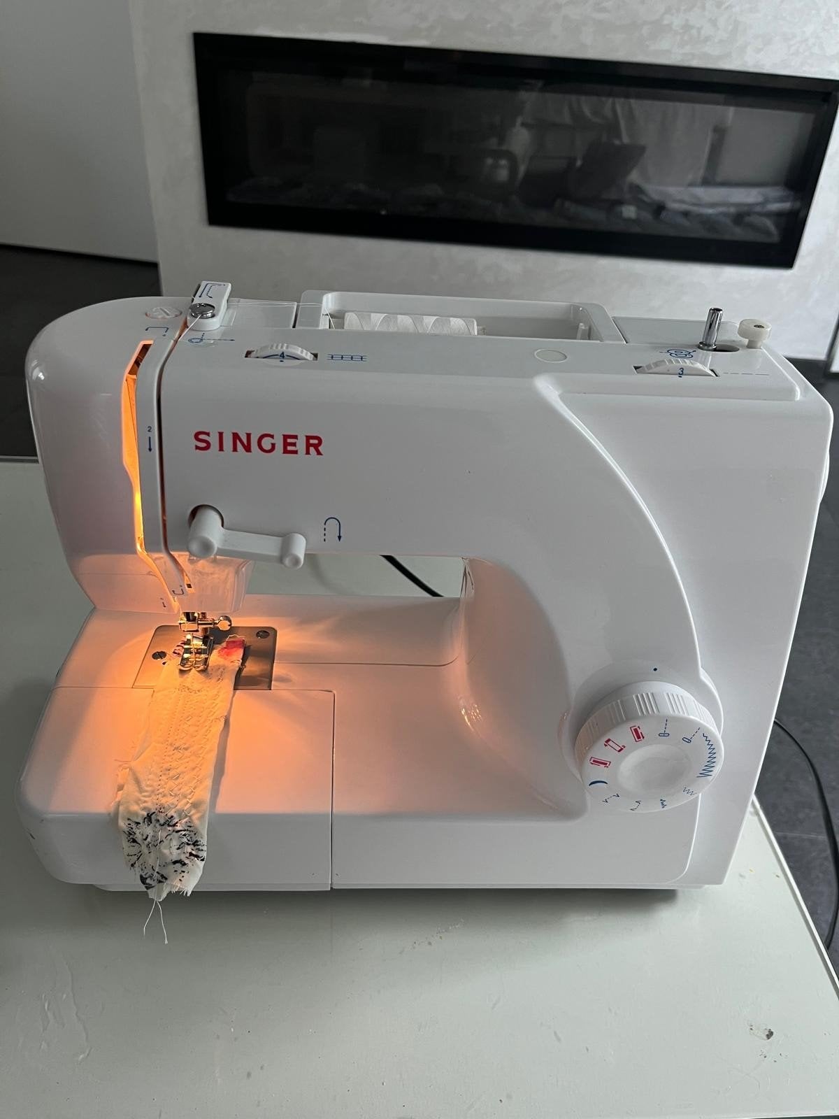 Singer naaimachine, Ophalen of Verzenden, Gebruikt, Naaimachine, Singer