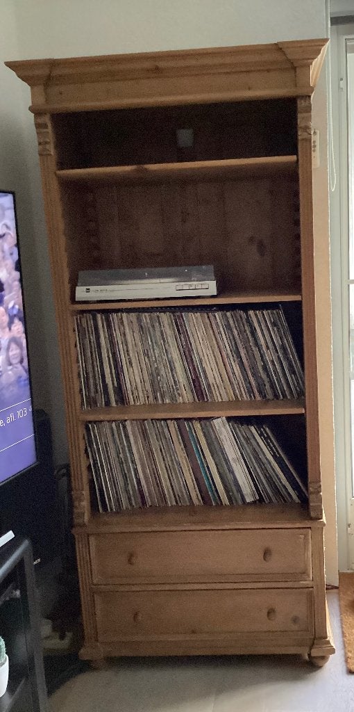 Grenen boekenkast, Huis en Inrichting, Kasten | Boekenkasten, Ophalen, Met plank(en), Gebruikt, Grenen