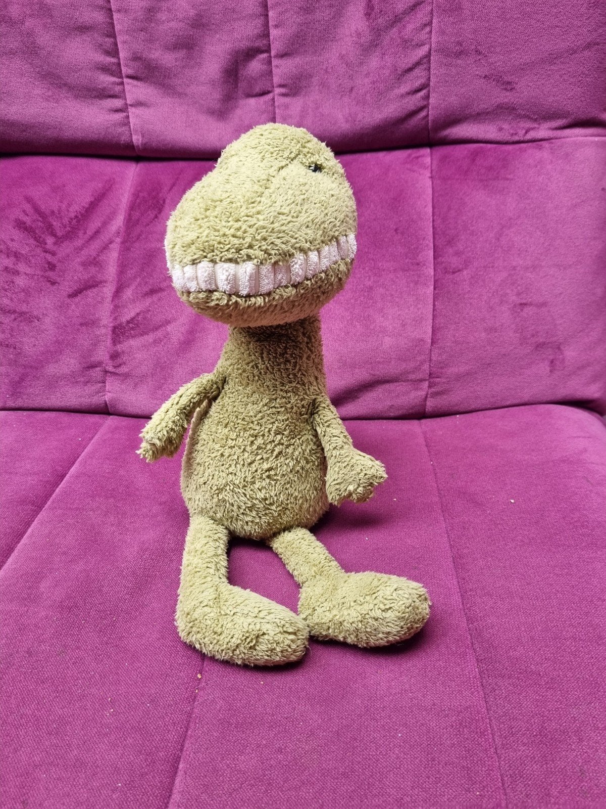 Tooty trex jellycat, Ophalen, Zo goed als nieuw, Middelgroot (20 tot 80 cm), Jellycat