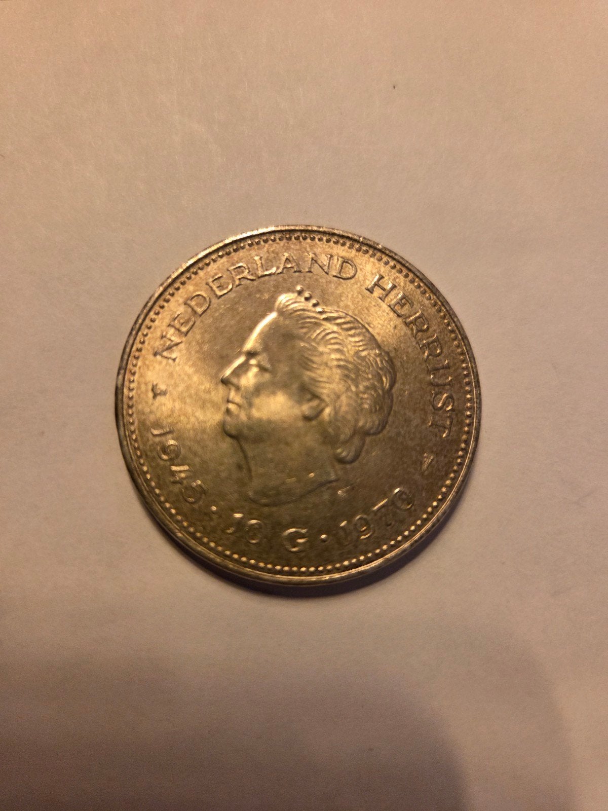 zilveren Beatrix munt 24 gram, Ophalen of Verzenden