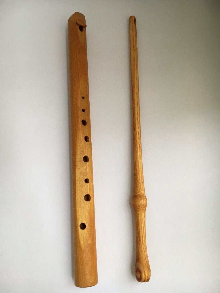 Choroi houten fluit antroposofie, vrije school, Verzenden, Gebruikt, Overige typen