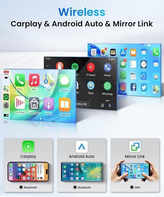 Android Autoradio – Auto Stereo – Dashboard Radio, Corvance B.V., Verzenden, Nieuw, Corvancebol@gmail.com