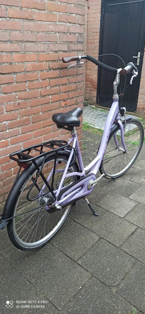 Dames fiets, Versnellingen, Zo goed als nieuw, 50 tot 53 cm, Trommelrem