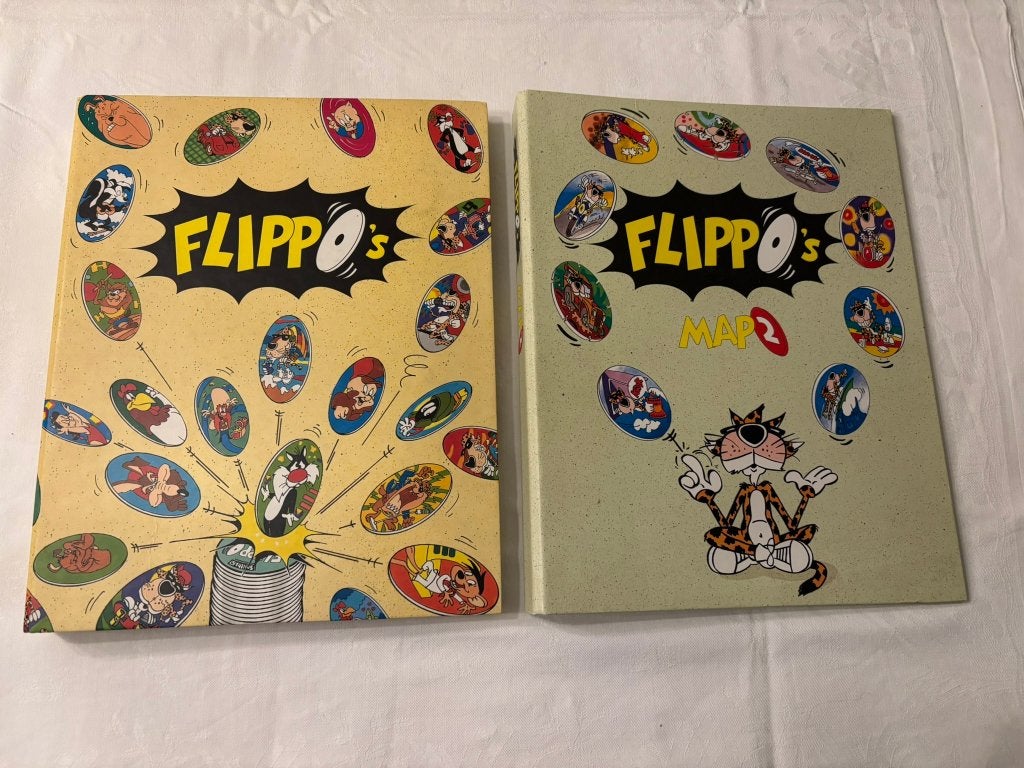 Flippo verzameling met album 1 en 2 flippo 1-290 set!, Verzamelen, Flippo's, Ophalen of Verzenden, Spiek, Map, Album of Poster