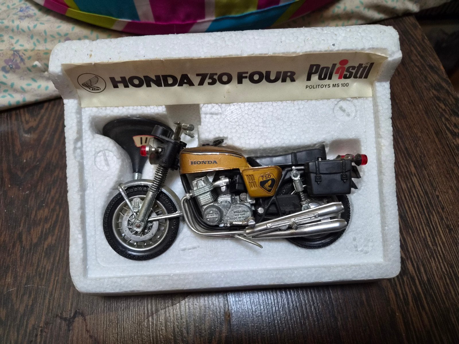 Polistil Honda 750 Four 1:15 Modelmotor, Overige merken, Gebruikt, Ophalen of Verzenden, Groter dan 1:32