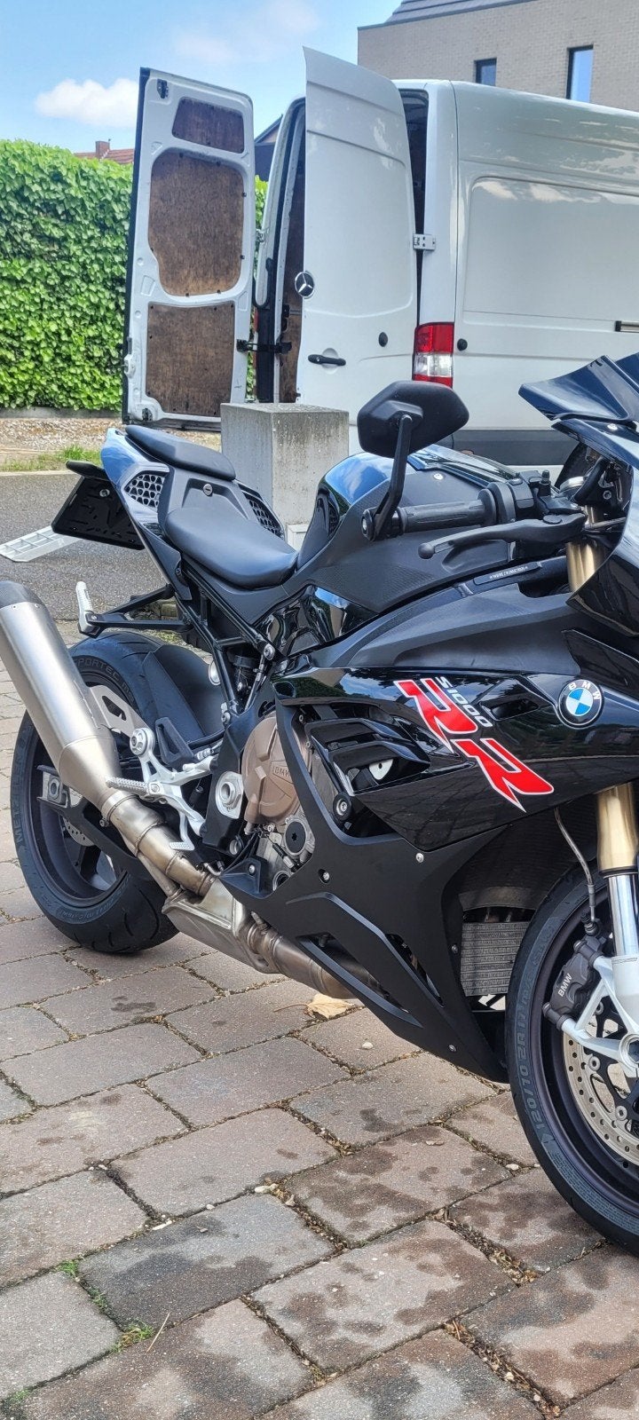 Bmw s1000 RR achterkant, rear tail zwart, Motoren, Kleding | Motorhelmen, Ophalen of Verzenden, Tweedehands, Integraalhelm, Overige merken