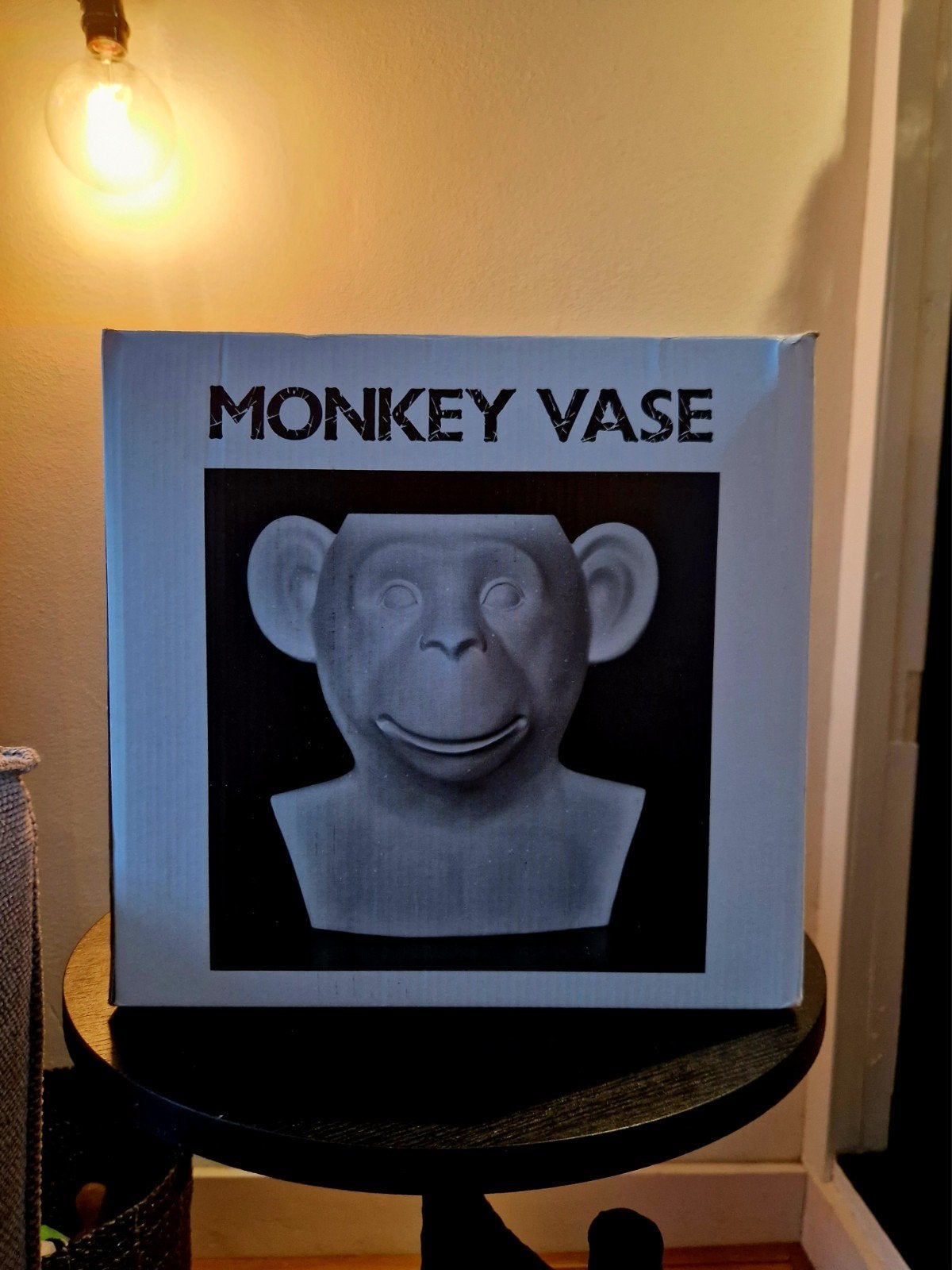Monkey Vase - Unieke Apenvaas, Ophalen, Nieuw, Overige kleuren, Overige materialen